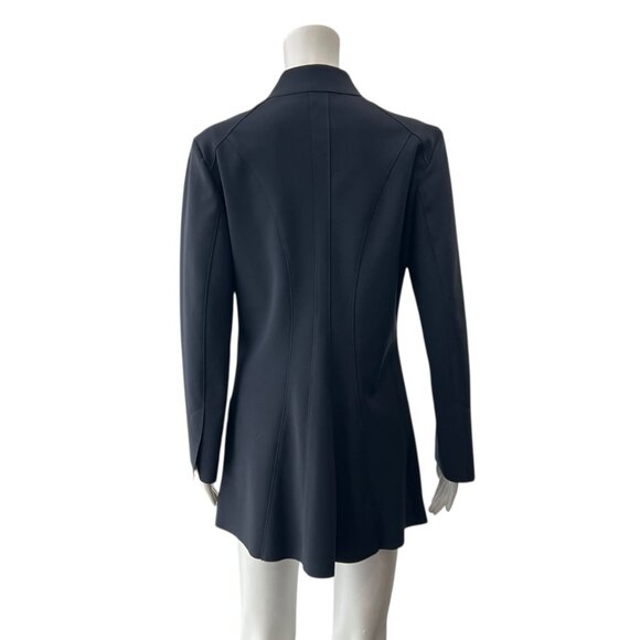 Maria Pinto Black Full Zip Blazer Jacket size Medium - Picture 5 of 8